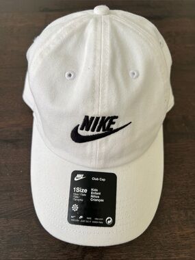 Nike NWT Club Cap with Black Swoosh.